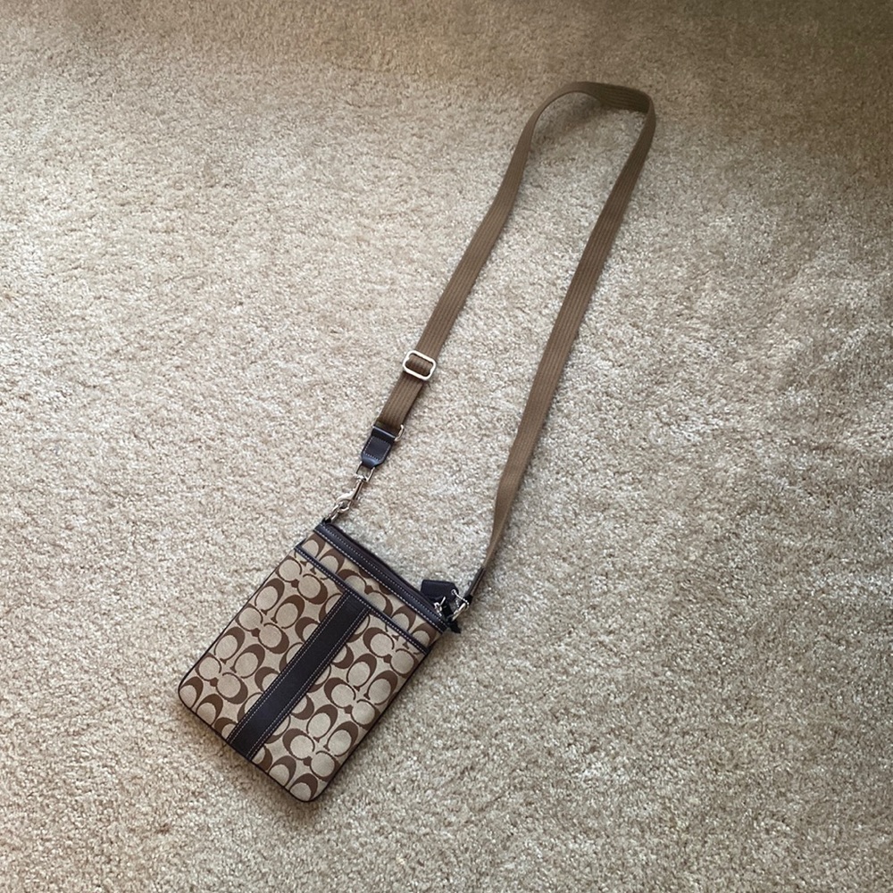 Coach Crossbody bag, brown/tan
